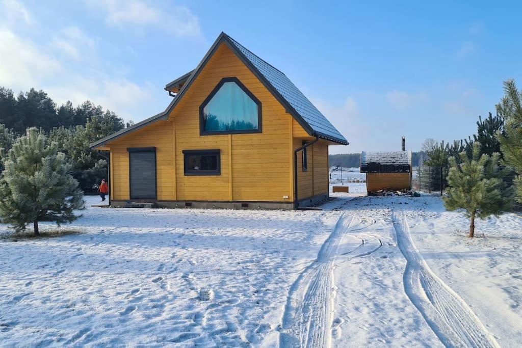 Villa Dom Male Mazury Drozdowo Exterior foto